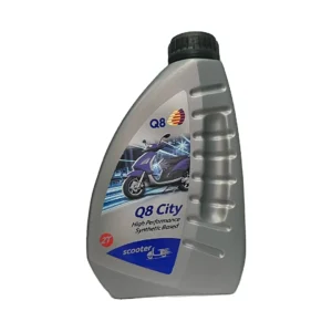 Olio 2 tempi Q8 City – Olio Sintetico per Motori 2T